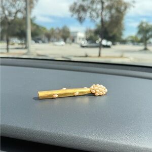 Karl Lagerfeld Asparagus Brooch